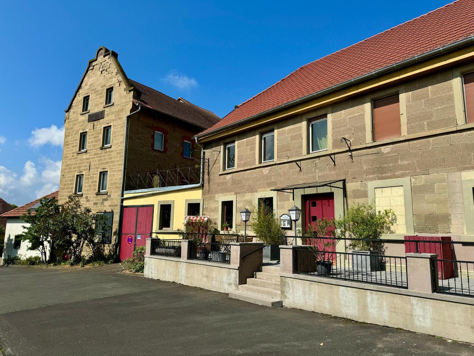 Gemütliches Apartment im ruhigen Innenhof Prichsenstadt Exterior foto