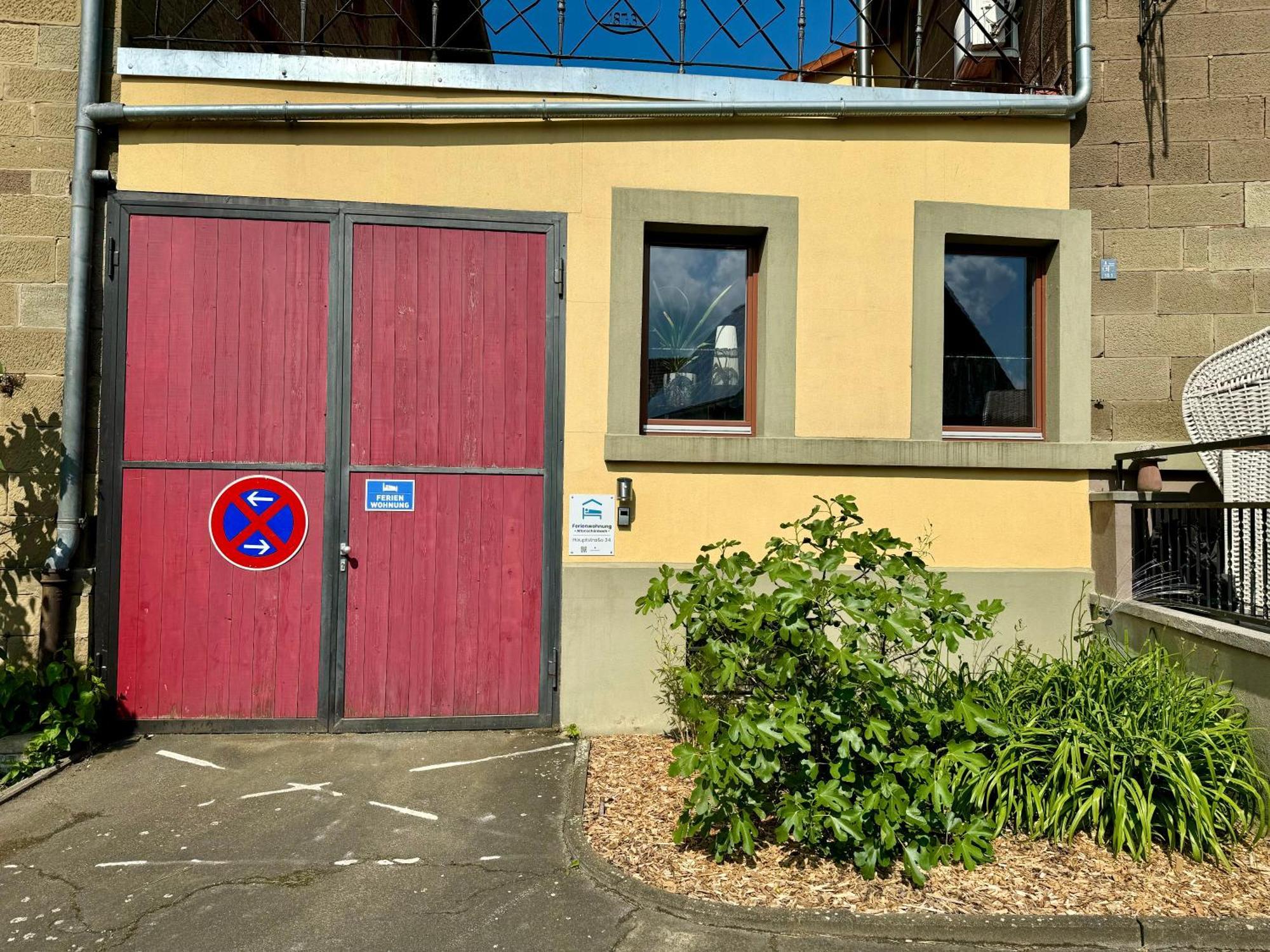 Gemütliches Apartment im ruhigen Innenhof Prichsenstadt Exterior foto